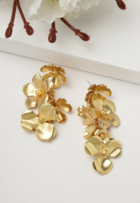 Boucles d'oreilles Golden Bloom Dop