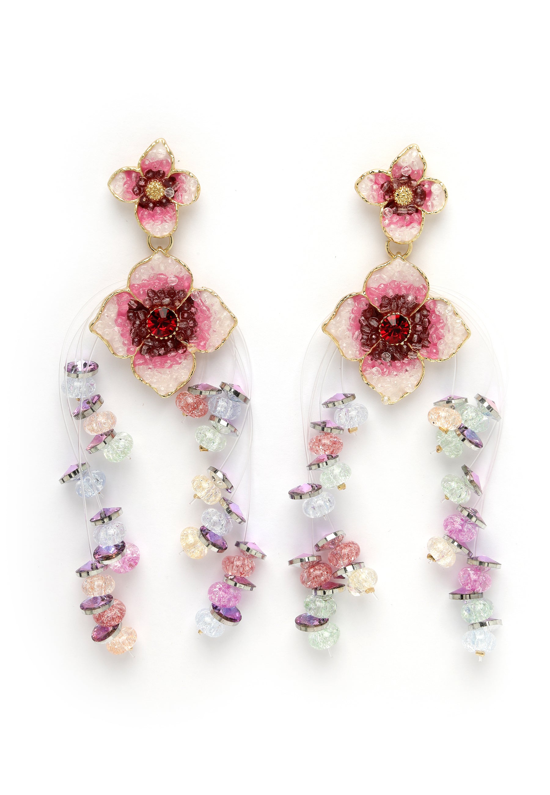 Double Boho Floral Hanging