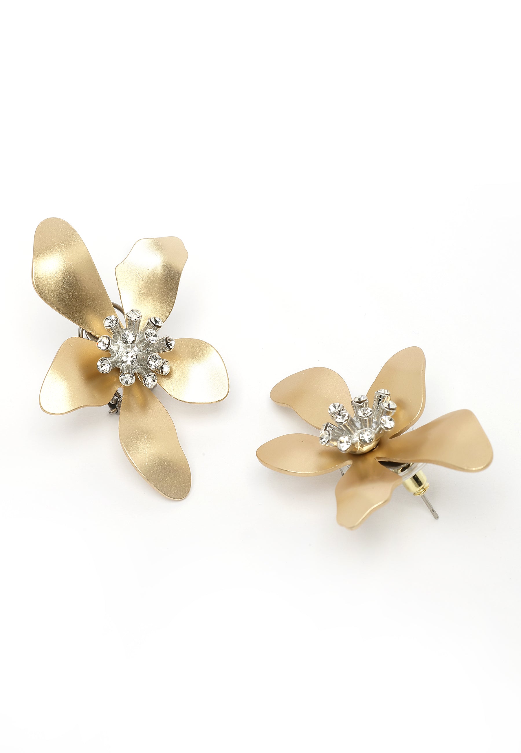 Boucles d'oreilles en forme de fleur