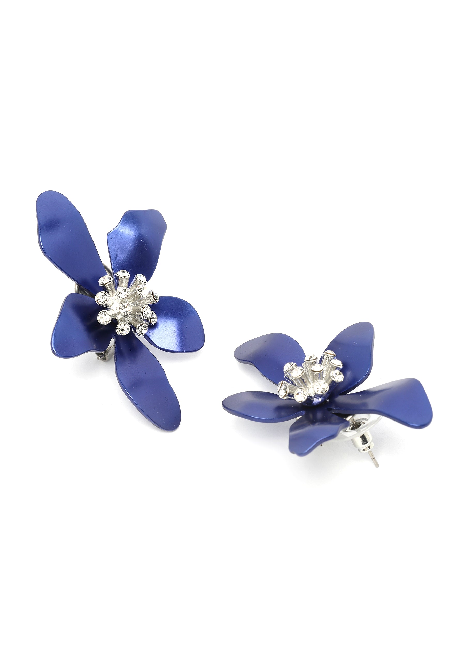 Boucles d'oreilles en forme de fleur