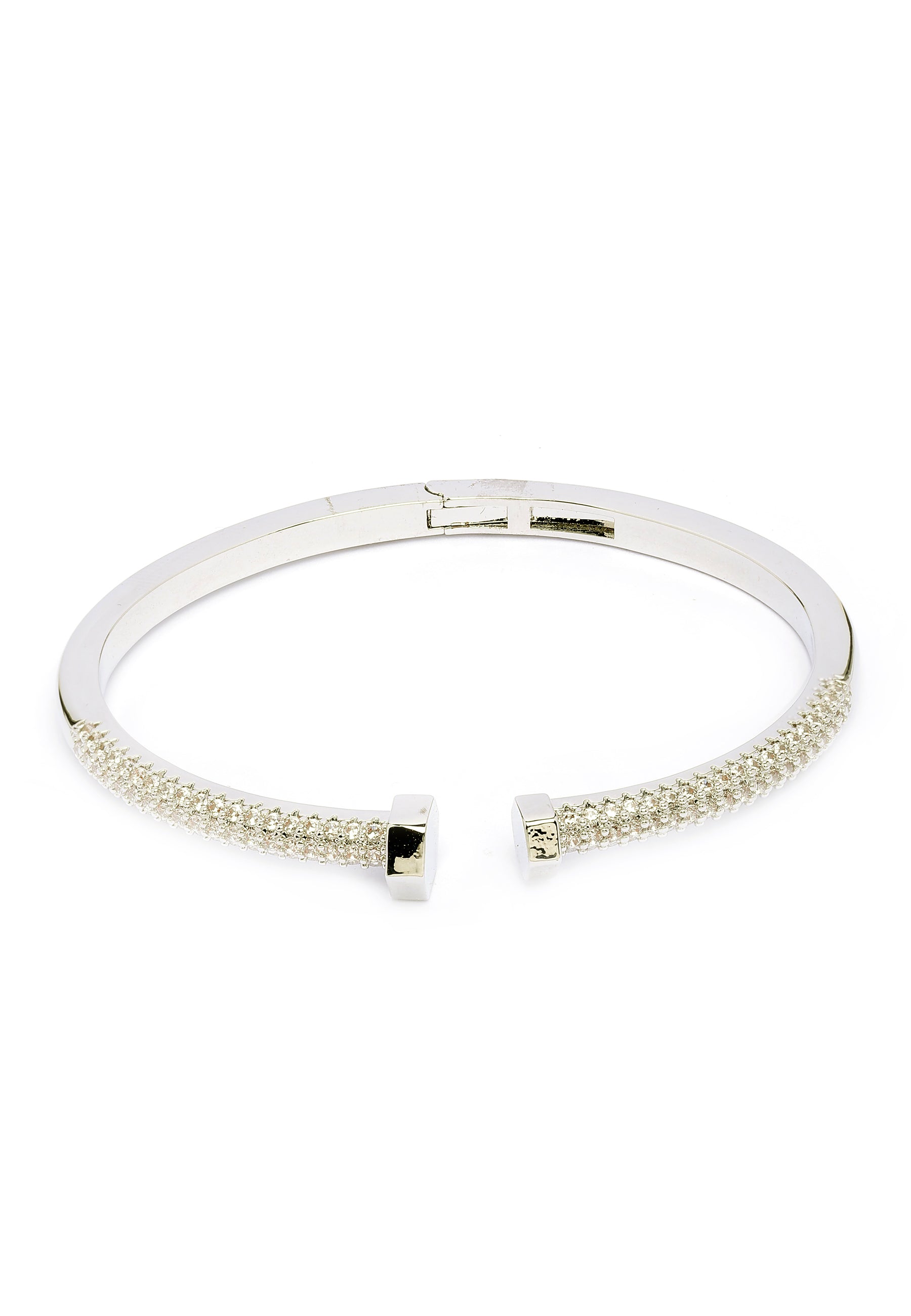 Silver Dazzling Bangle