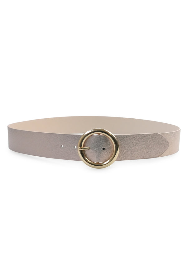 Classy Round Buckle Belt