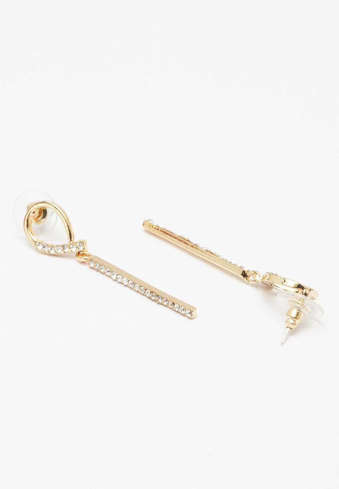 Cluaise Luxe Gold-Plated Crystal Dgling