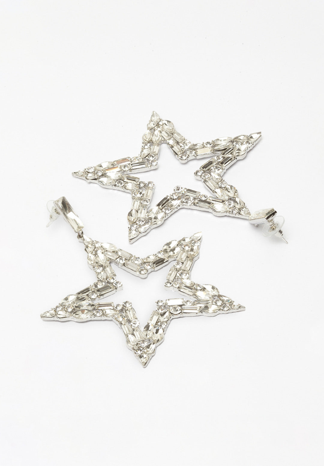 Bling Crystal Star Earrings