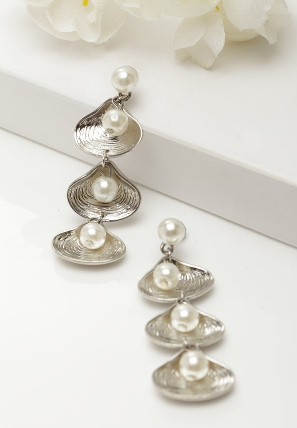 Ráiteas Sea Shell Conch Teardrop Earrings