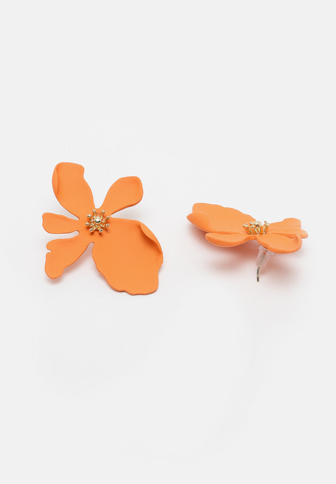 Boucles d'oreilles clous florales